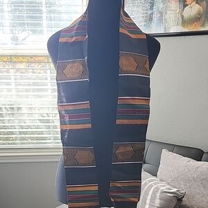 Graduation Stole Colorful Striped